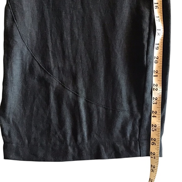 NWOT Kokomarina Black Linen Wide Leg Pants - Picture 13 of 14